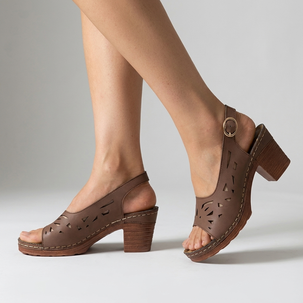 Daphne Wedge Support Sandals