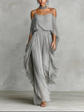 Isabela | Gray Fluid Set