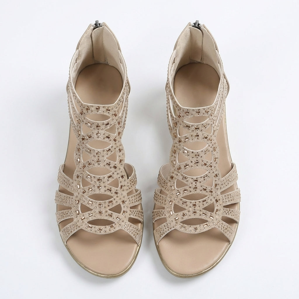 Jeanette | Cutout Wedge Comfort Sandal