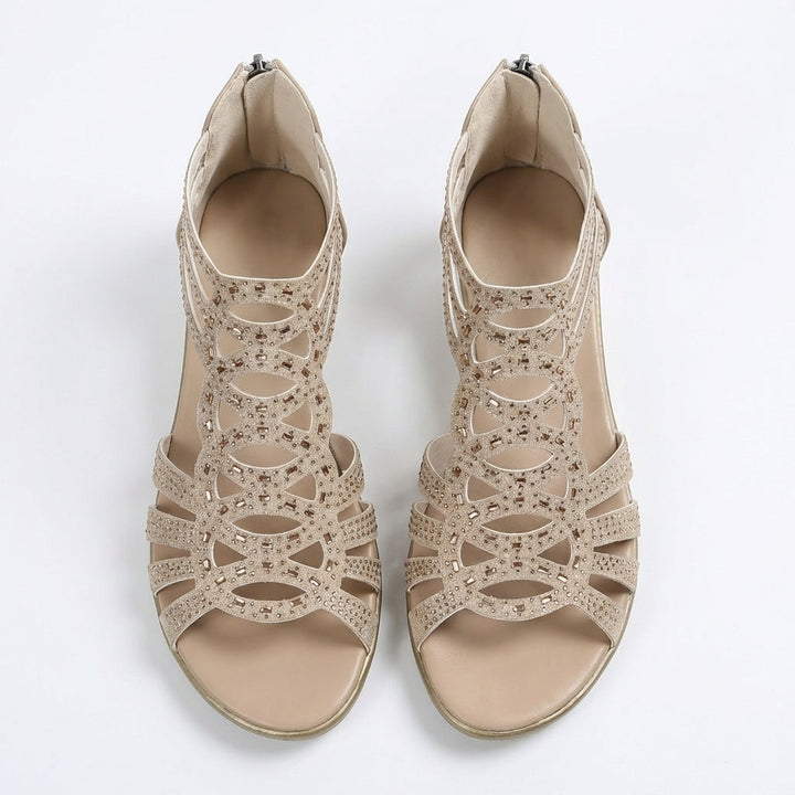 Jeanette | Cutout Wedge Comfort Sandal
