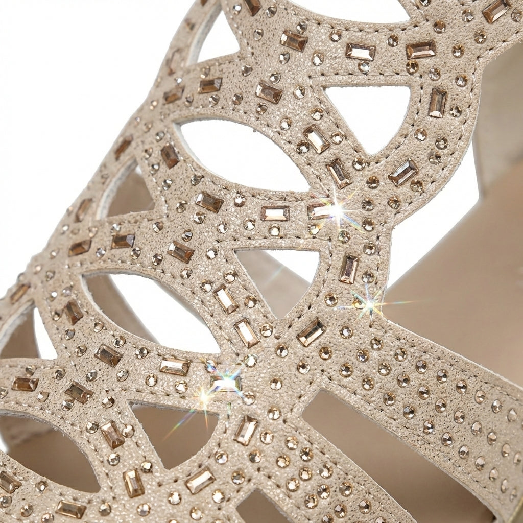Jeanette | Cutout Wedge Comfort Sandal