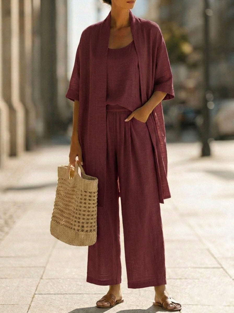 Linnea | Linen Two-Piece Set