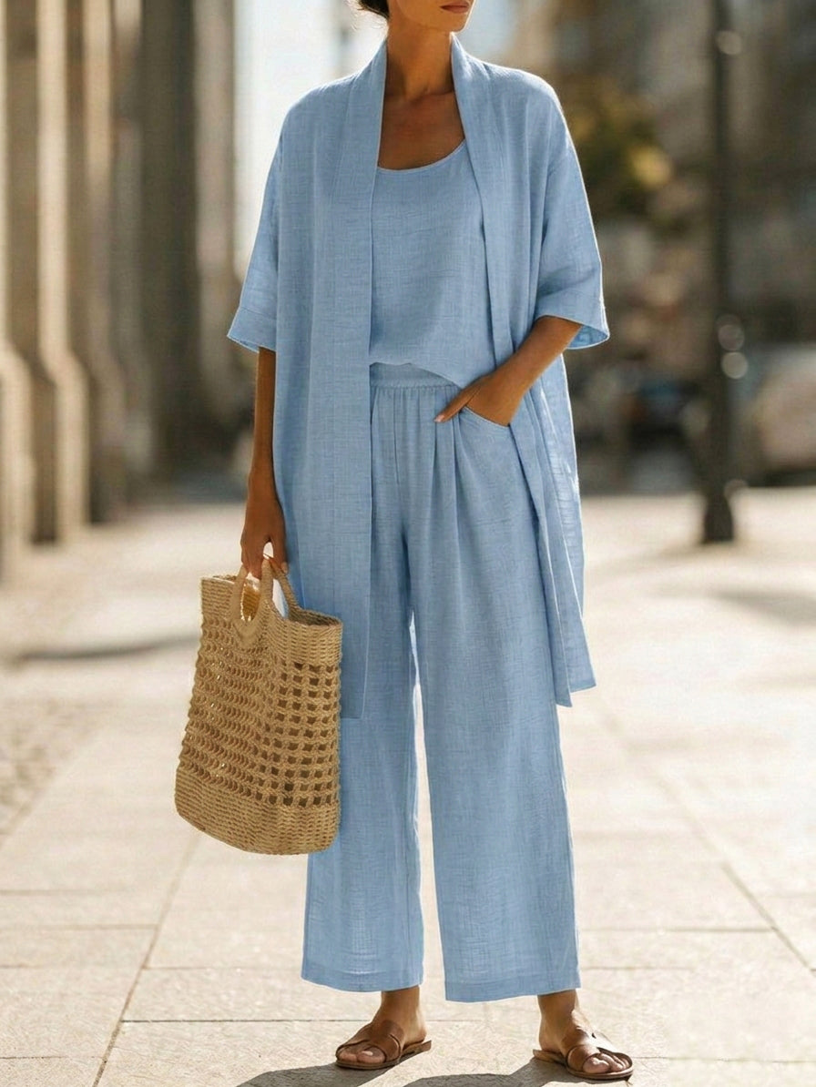 Linnea | Linen Two-Piece Set