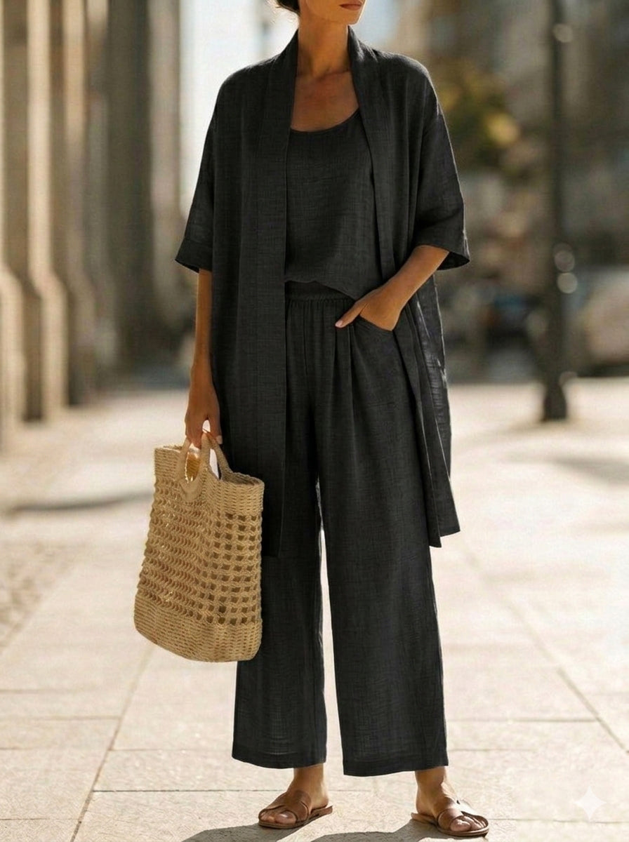 Linnea | Linen Two-Piece Set