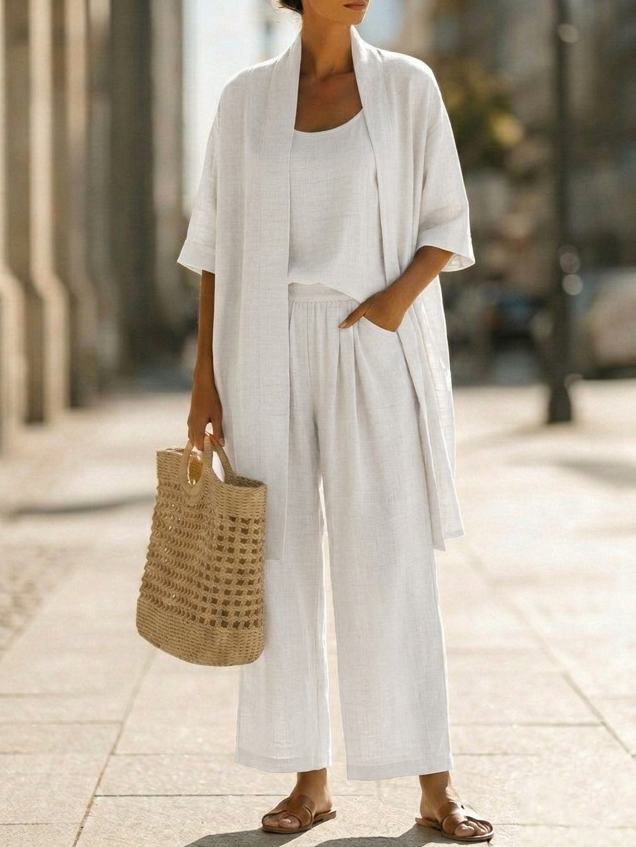 Linnea | Linen Two-Piece Set