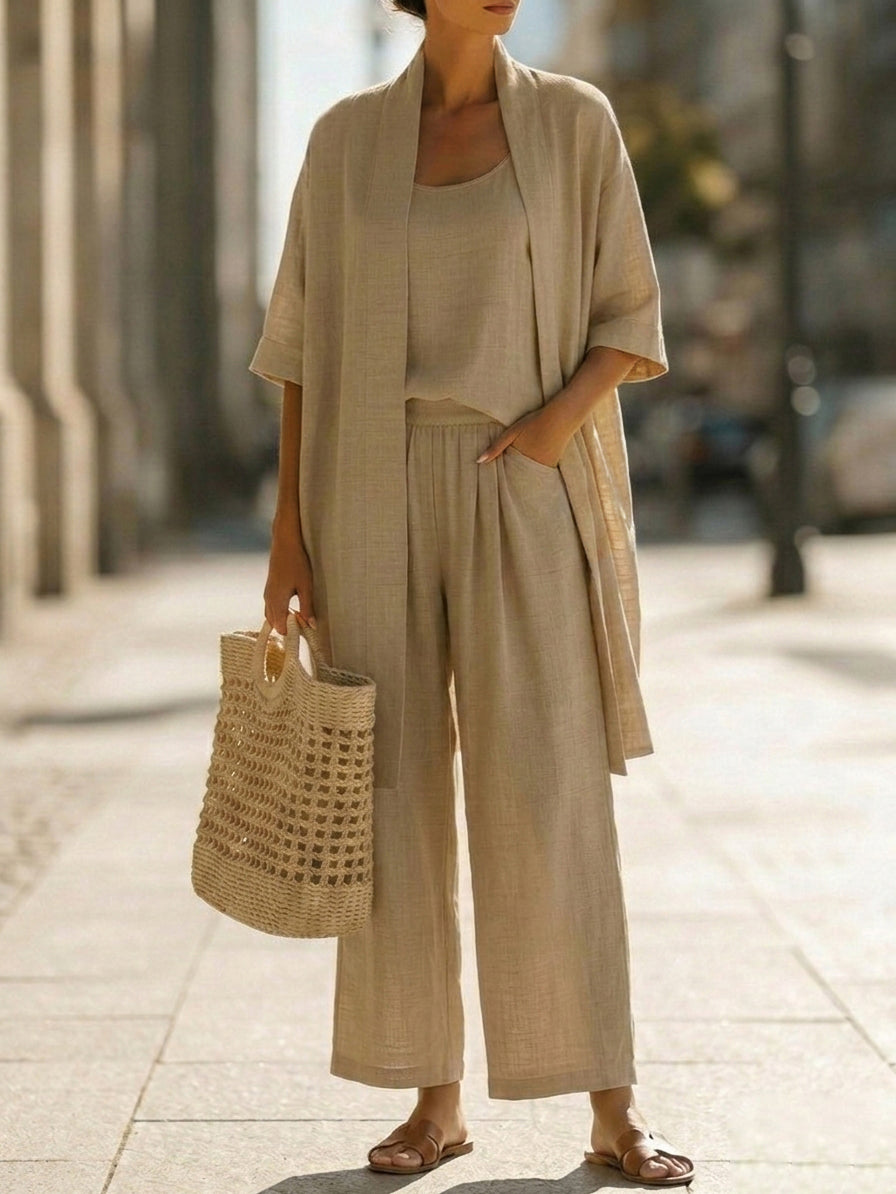 Linnea | Linen Two-Piece Set