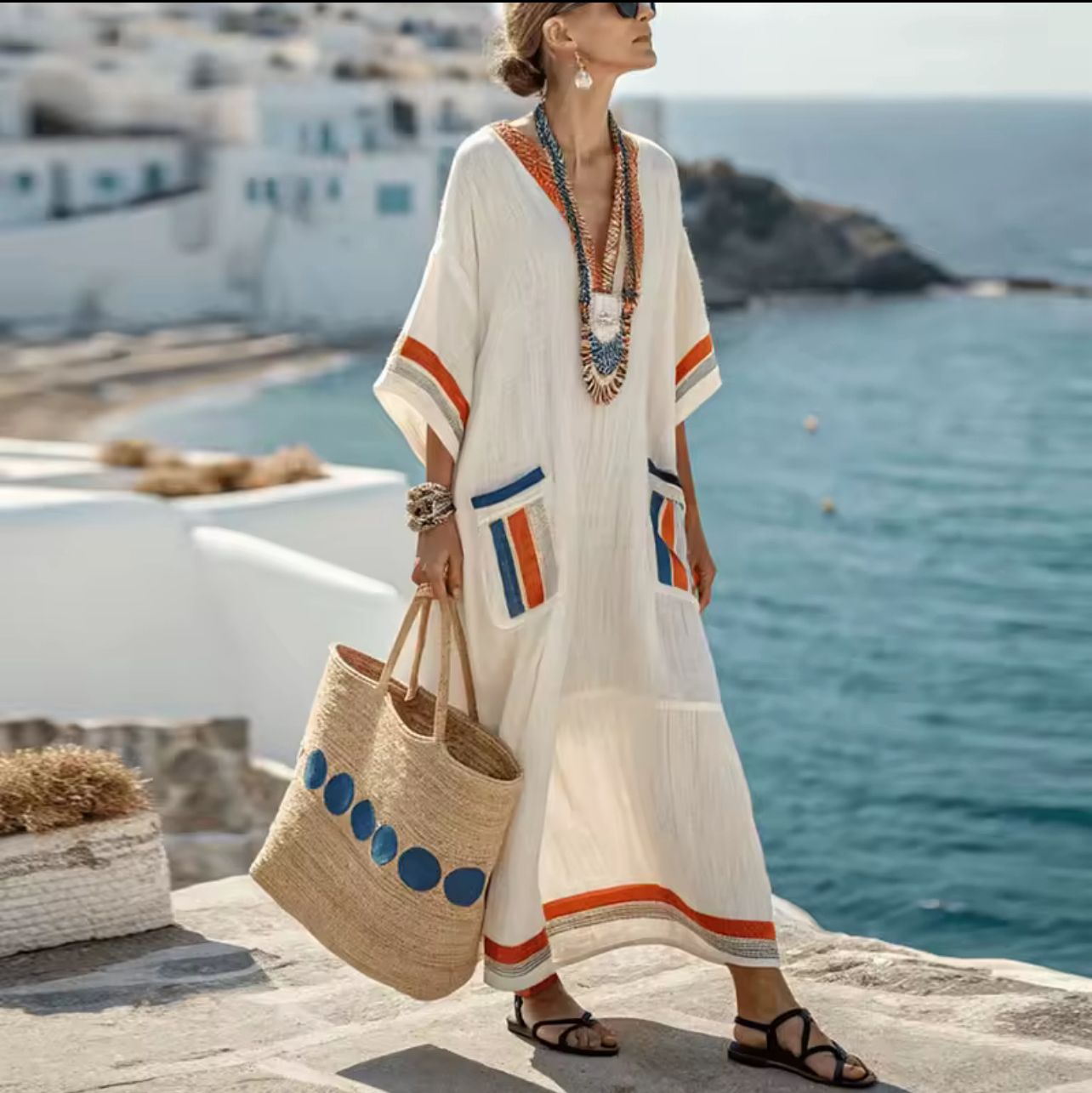 Elegant Mary - Long Beach Dress