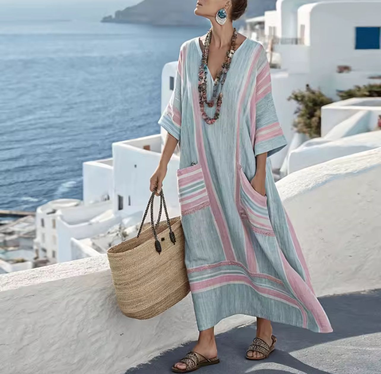 Elegant Mary - Long Beach Dress
