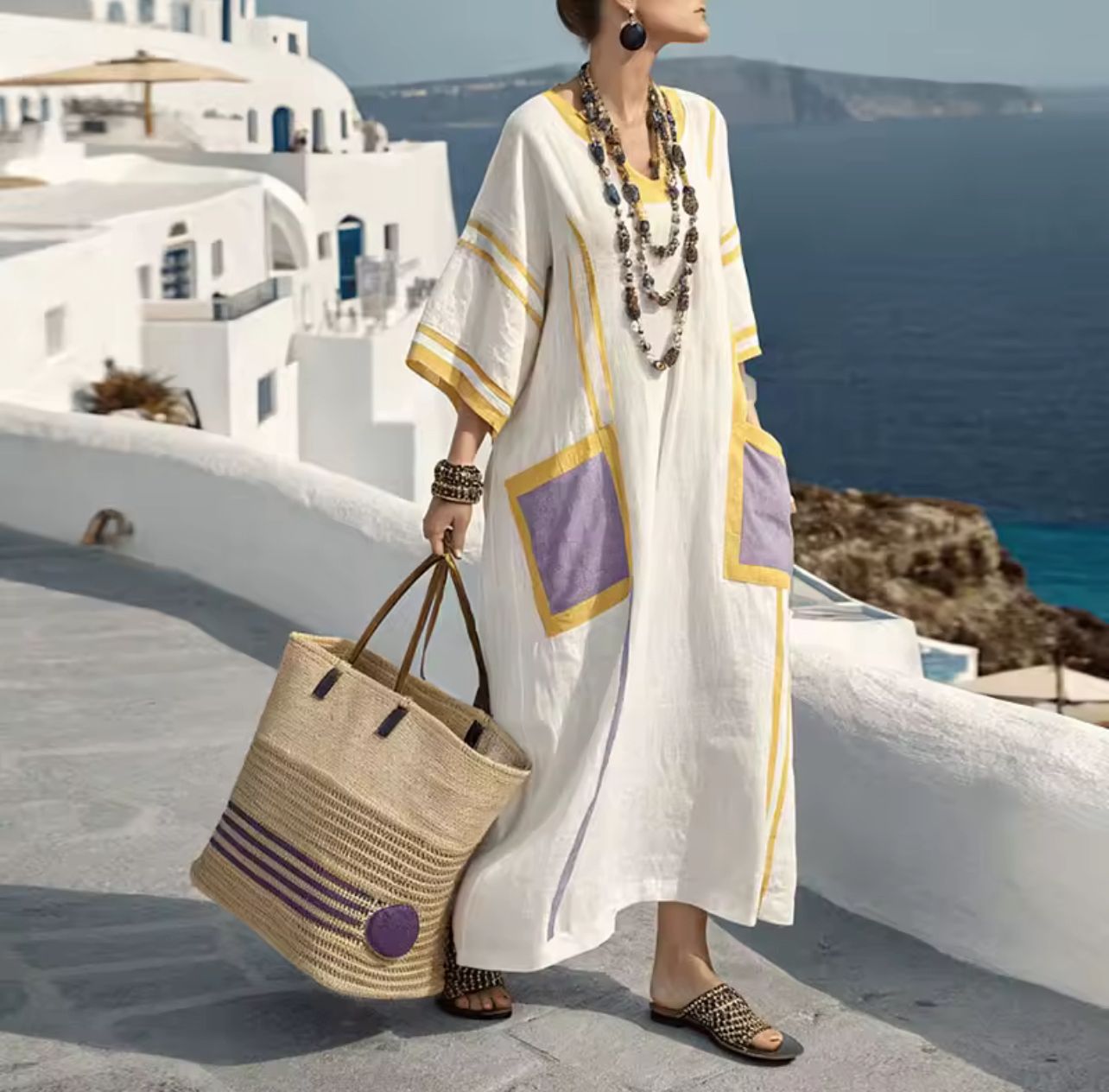 Elegant Mary - Long Beach Dress