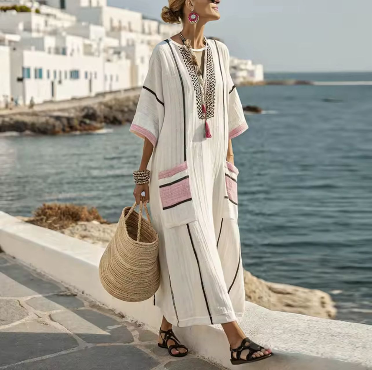 Elegant Mary - Long Beach Dress