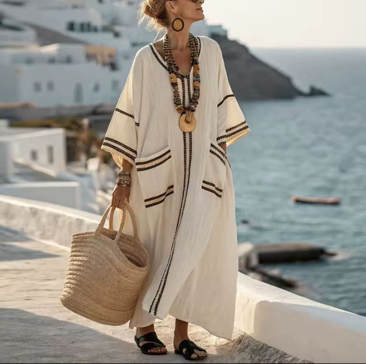 Elegant Mary - Long Beach Dress