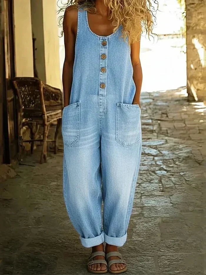 Lora™ | Vintage-Style Overalls